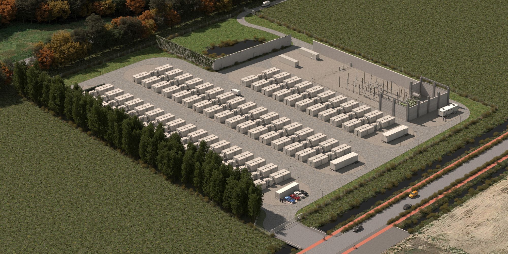 Eneco gaat de twee nieuwe batterijparken van Storm aansturen