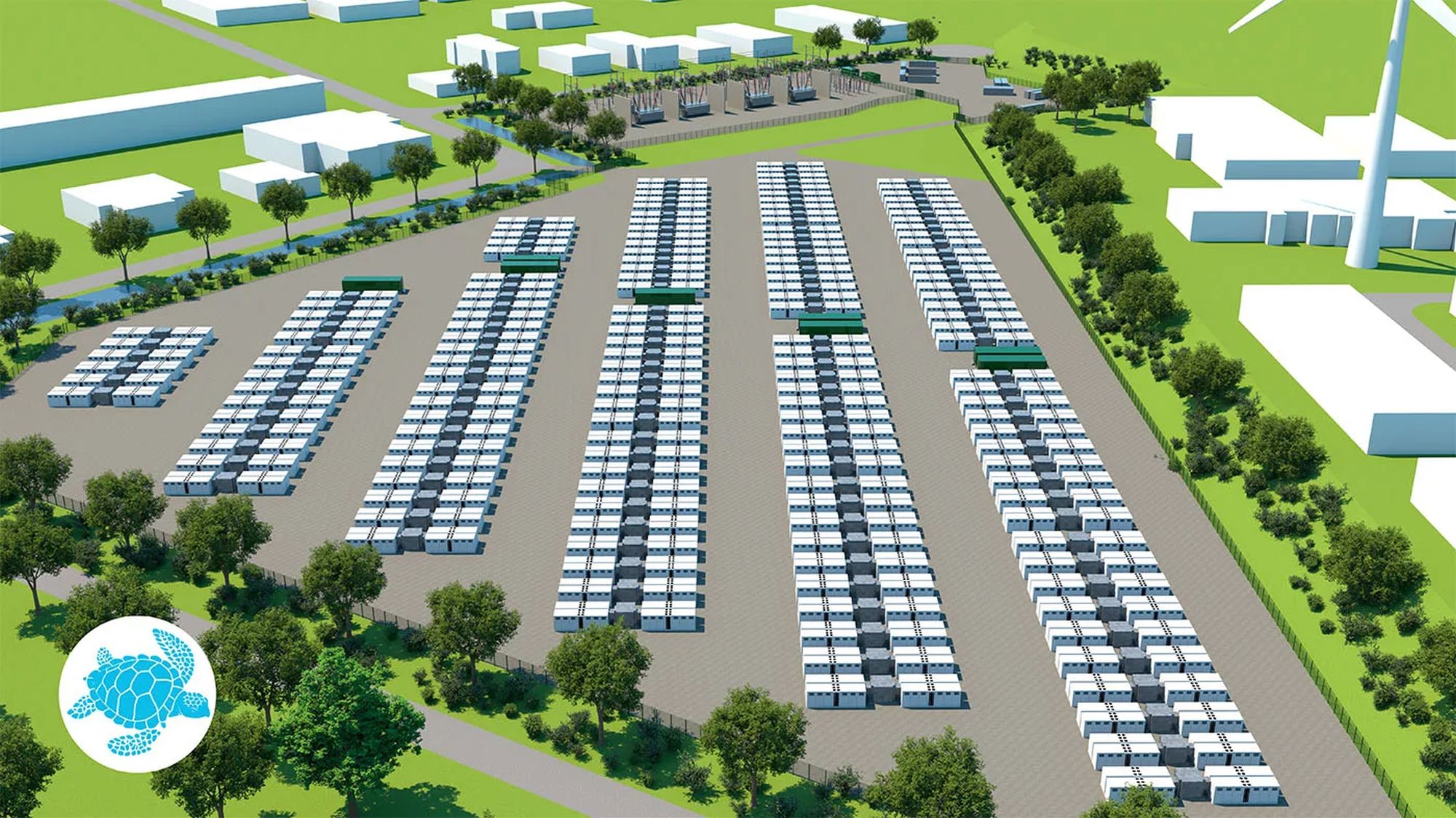 GIGA Storage start bouw van grootschalig Belgisch energieopslagproject Green Turtle