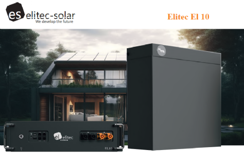 Lithium batterij ELITEC EL10 - 5kWh
