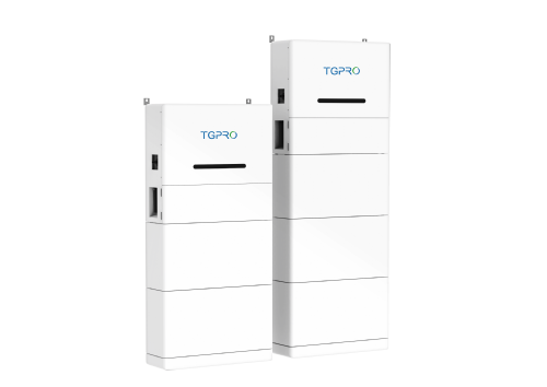 All In One Stacked 51.2V 100Ah LifePo4 Battery Pack with Built-in Inverter Deep Cycle Home Energy Storage System
