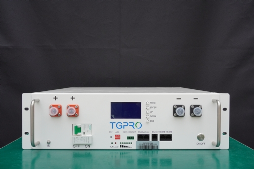 Home power supply 51.2V 100Ah rack battery lifepo4 battery with smart BMS lithium ion battery storage