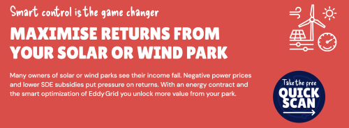 Het maximale rendement uit jouw zonne- of windpark