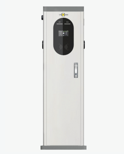 Linea Charge I1 - Floor 22kW Dual Socket